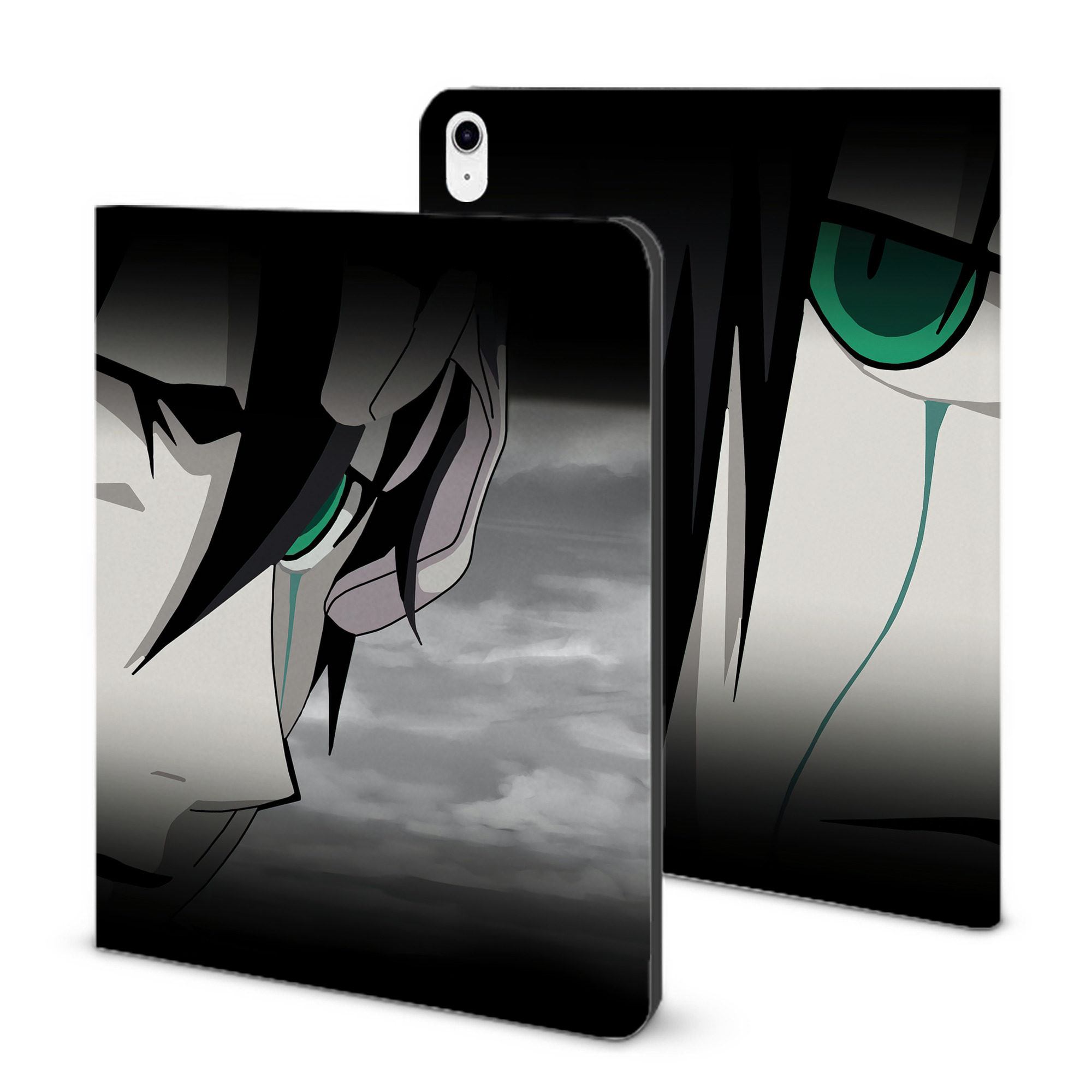 （画像用） ブリーチ BLEACH IPad ケース ブック型 PUレザー TPU 耐衝撃 軽量 薄型 ペン収納なし 全面保護 IPad 各モデル対応